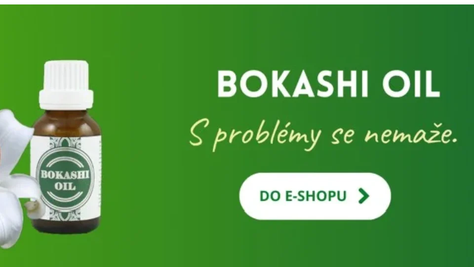 Návrh banneru pro Bokashi Oil