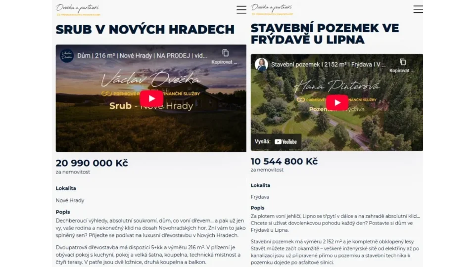 Realitní copywriting inzerátů |RK Ovečka a partneři