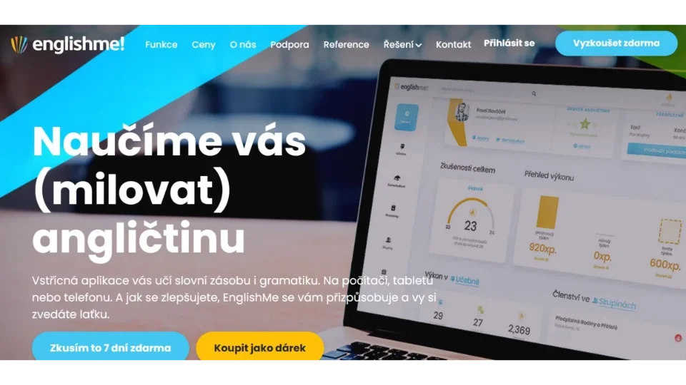 Texty pro web appky pro výuku angličtiny od tvůrců Help for English